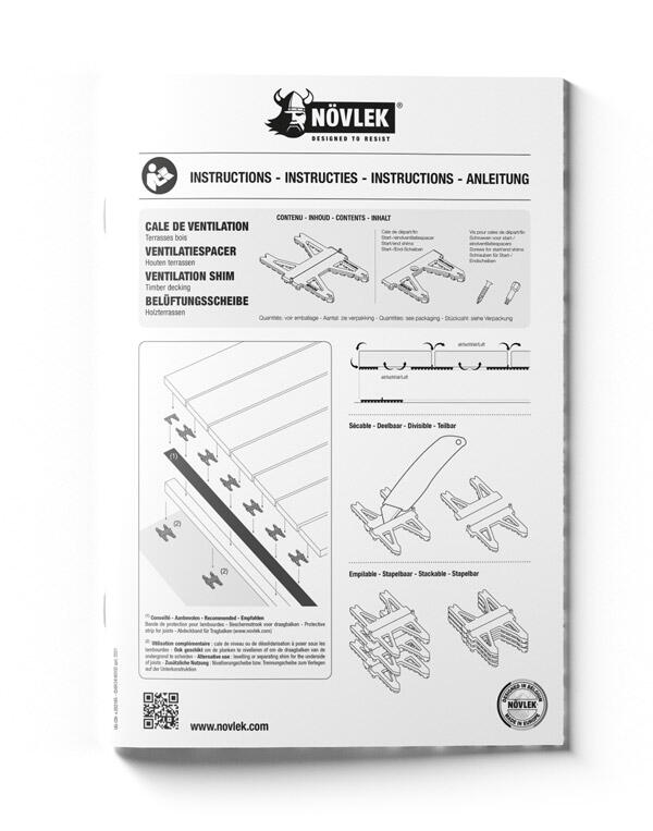 Instructions Ventilation Spacer